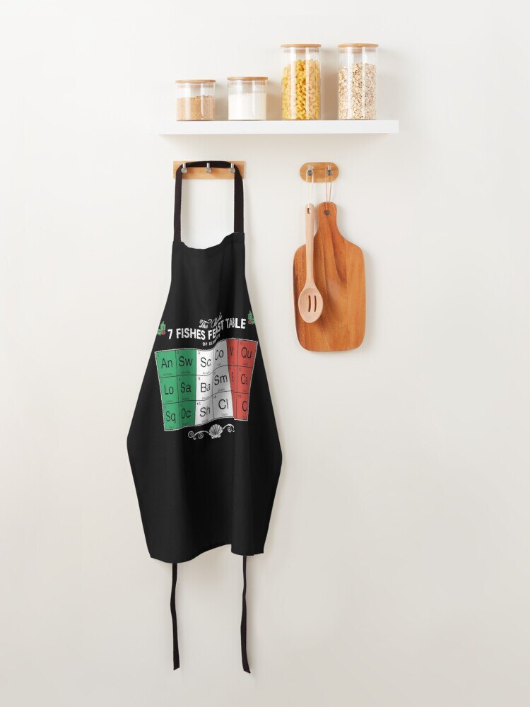 Feast of the Seven Fishes Apron - Adult size