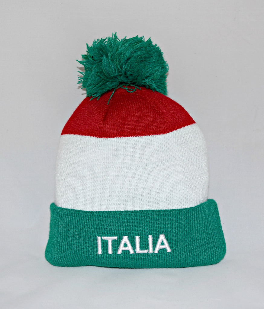 Tricolor Knit Hat (in infant, youth, and adult sizes)