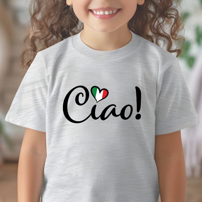 "Ciao" Short Sleeve Tee - Toddler