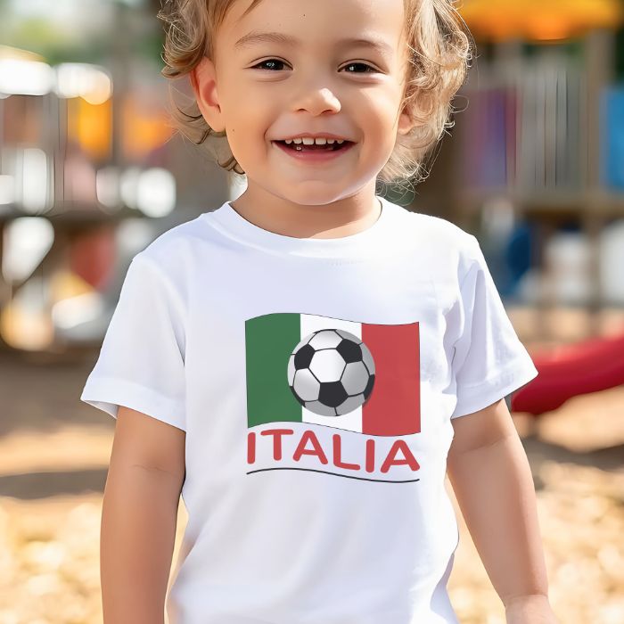 Flag and Soccer Ball  T-shirt