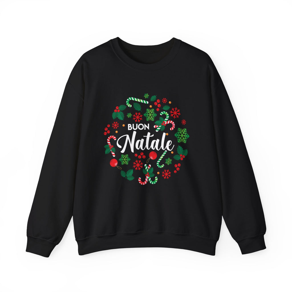 Buon natale Christmas Wreath  - Youth Sweatshirt