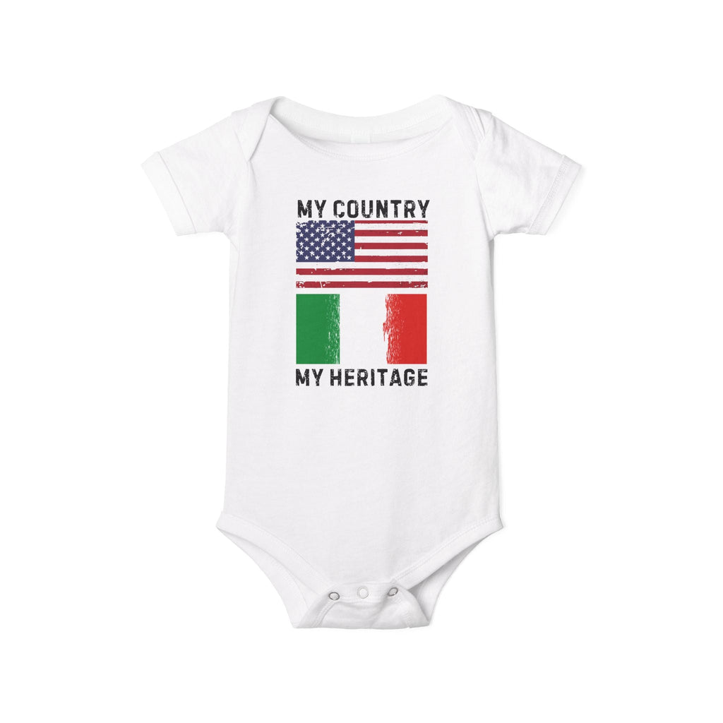 My Country, My Heritage Infant Onesie