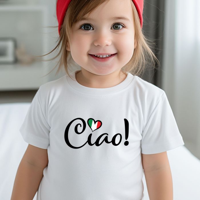 "Ciao" Short Sleeve Tee - Toddler