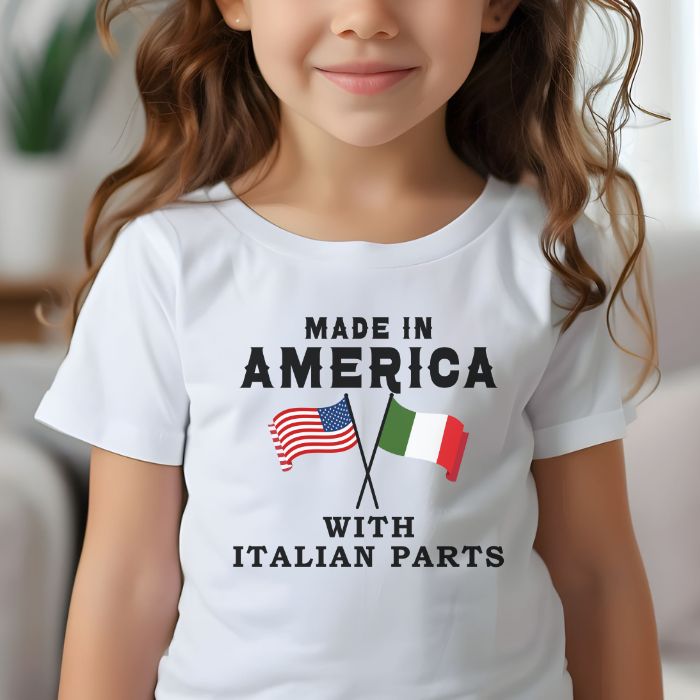 Made in America with Italian Parts T-shirt
