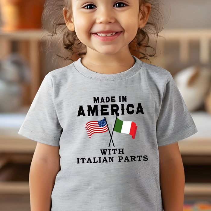Made in America with Italian Parts T-shirt