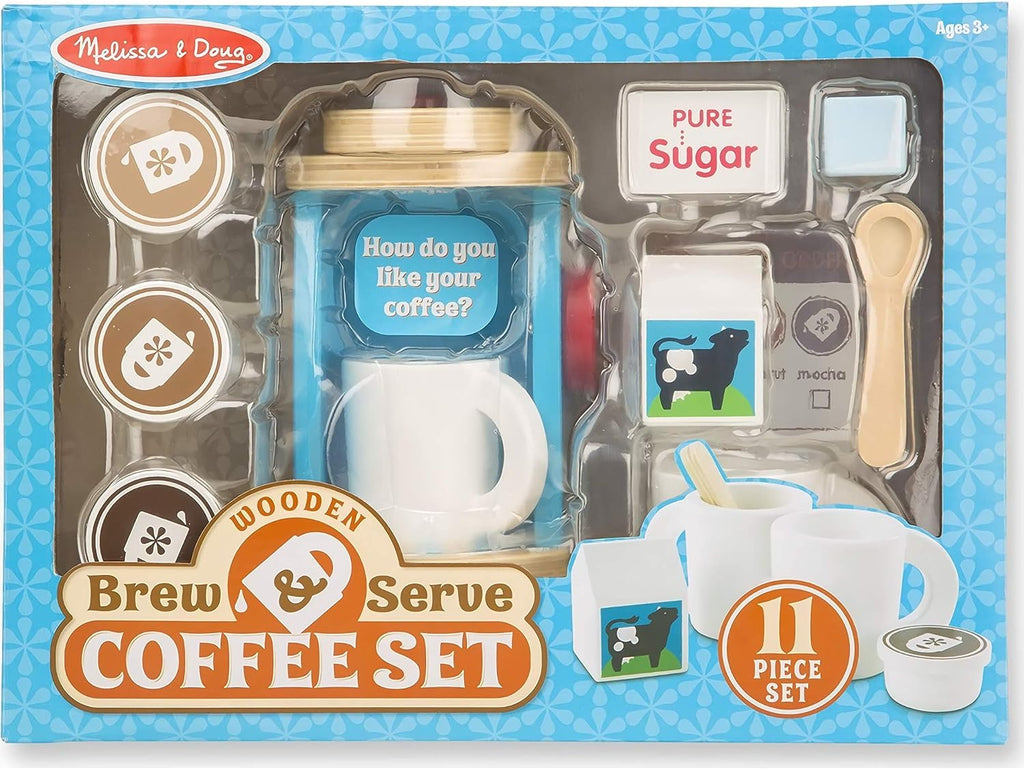 Pretend Play Kids Coffee Maker Play Set