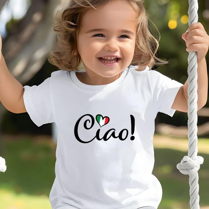 "Ciao" Short Sleeve Tee - Toddler