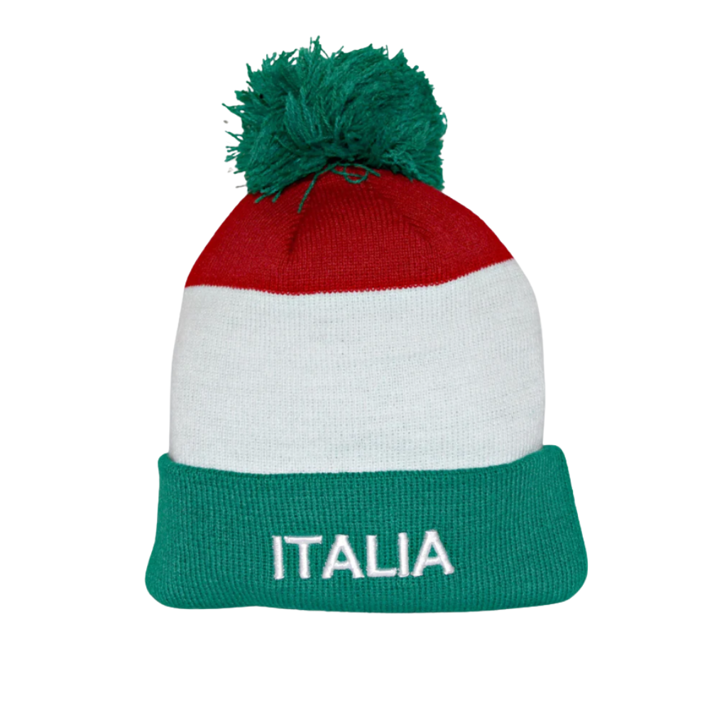 Tricolor Knit Hat (in infant, youth, and adult sizes)