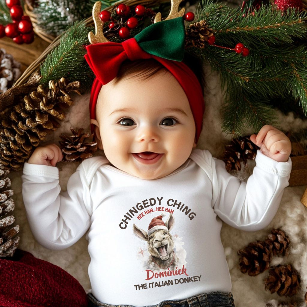 Dominick the Donkey Infant Bodysuit - Long Sleeve