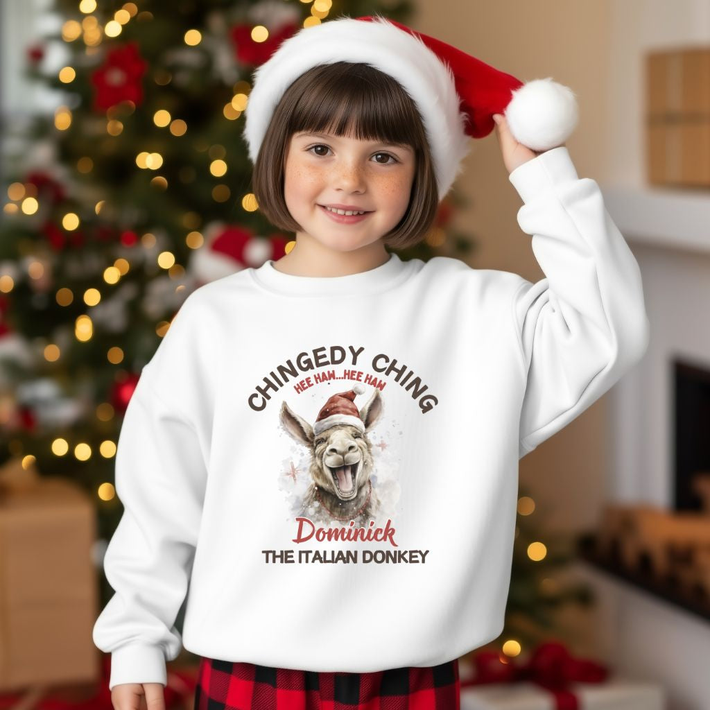 Dominick the Donkey -Youth Size Sweatshirt