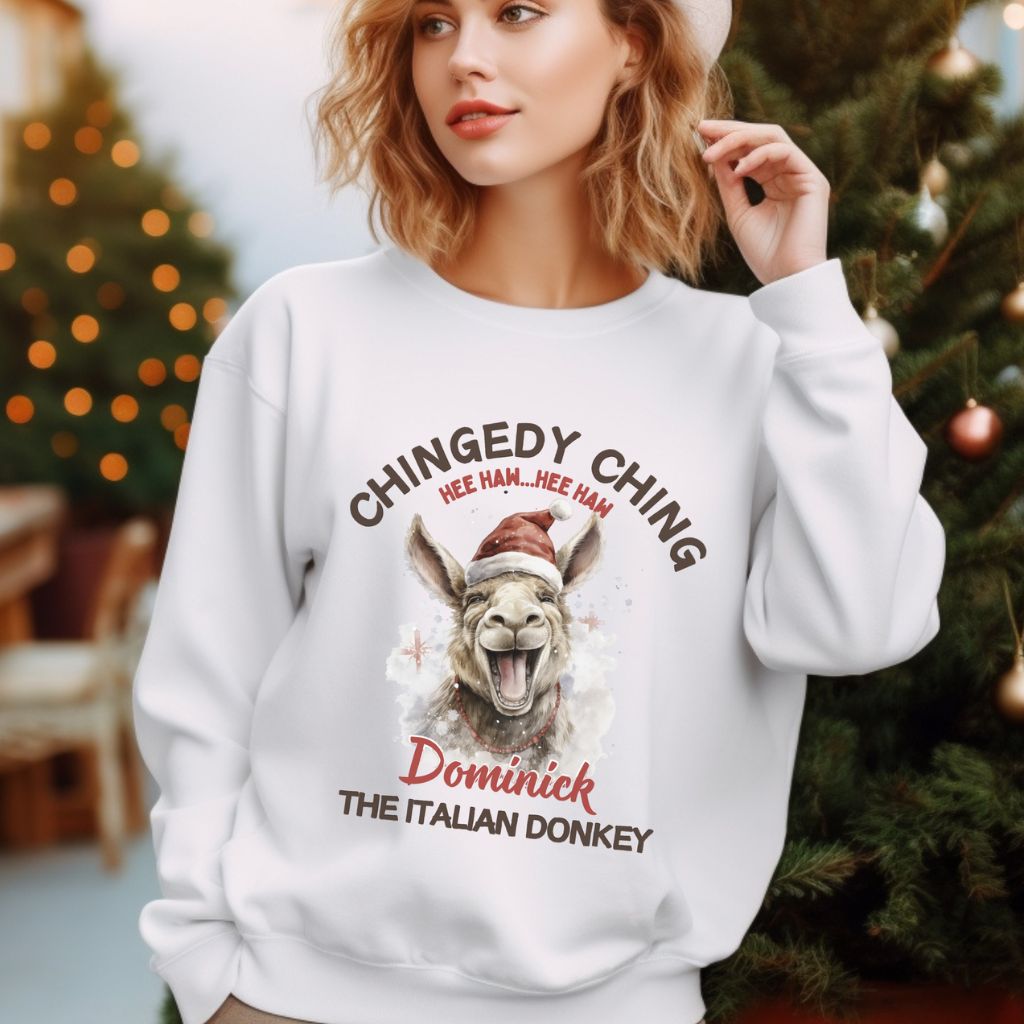 Dominick the Donkey Sweatshirt - Adult size
