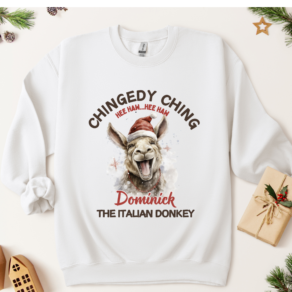 Dominick the Donkey Sweatshirt - Adult size
