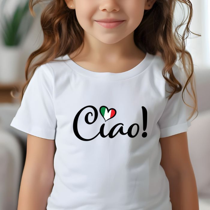 "Ciao" Short Sleeve Tee - Toddler