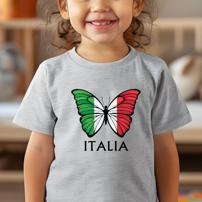 Italia Butterfly  T-shirt - Toddler