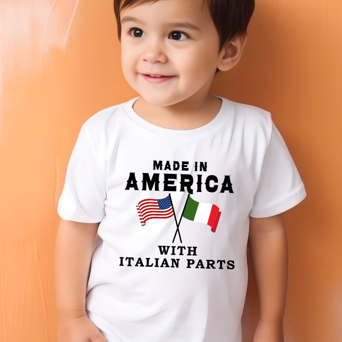 Made in America with Italian Parts T-shirt