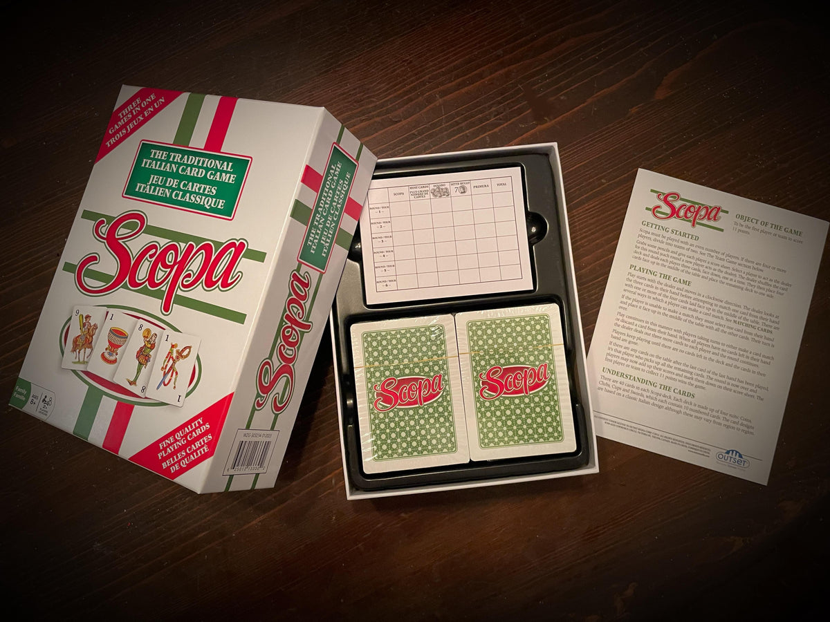 Scopa Card Game – Italian Children's Market