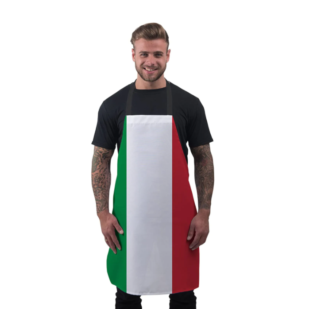 Tri- Colored Italian Apron - Adult Size