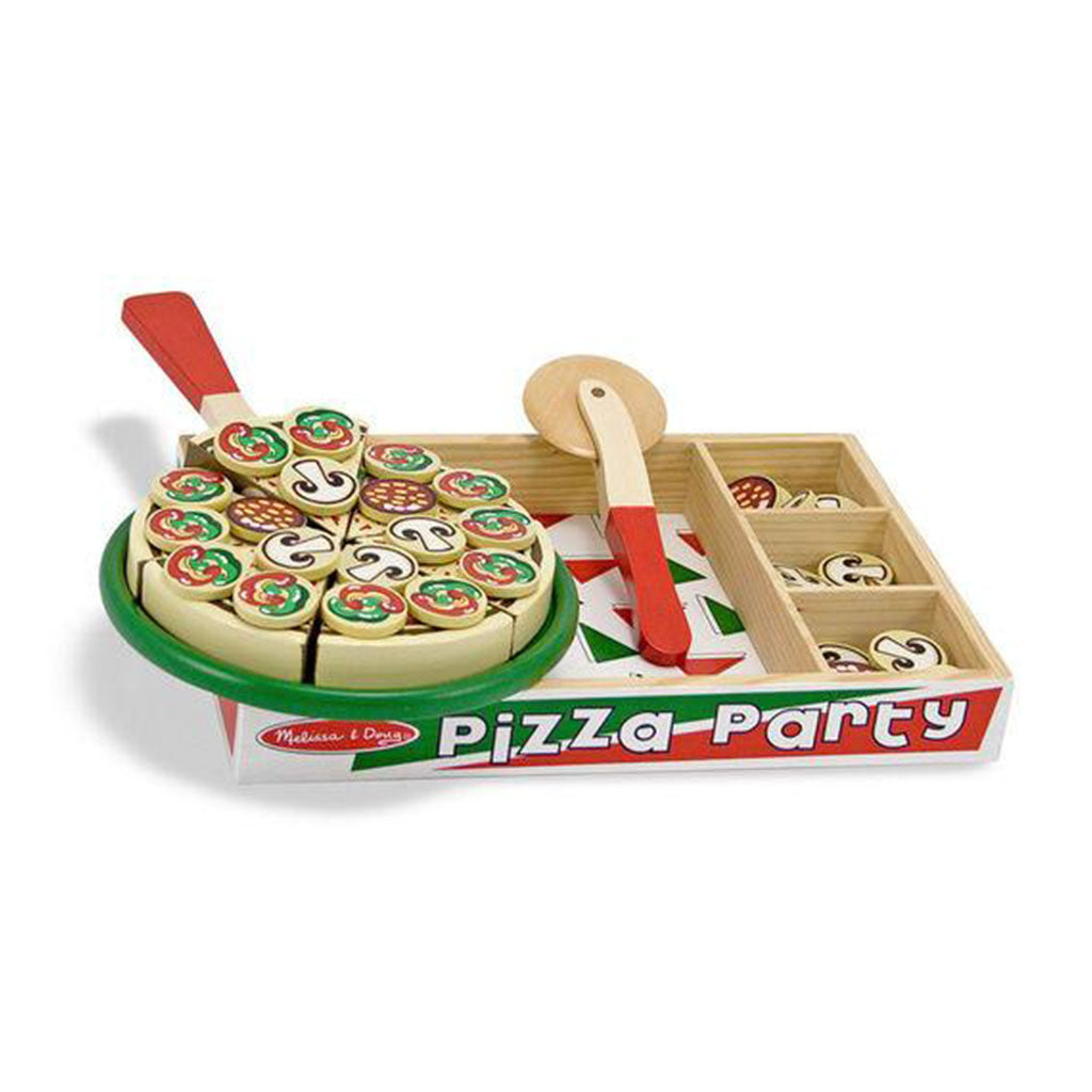 Pizza Party - Wooden Play Food