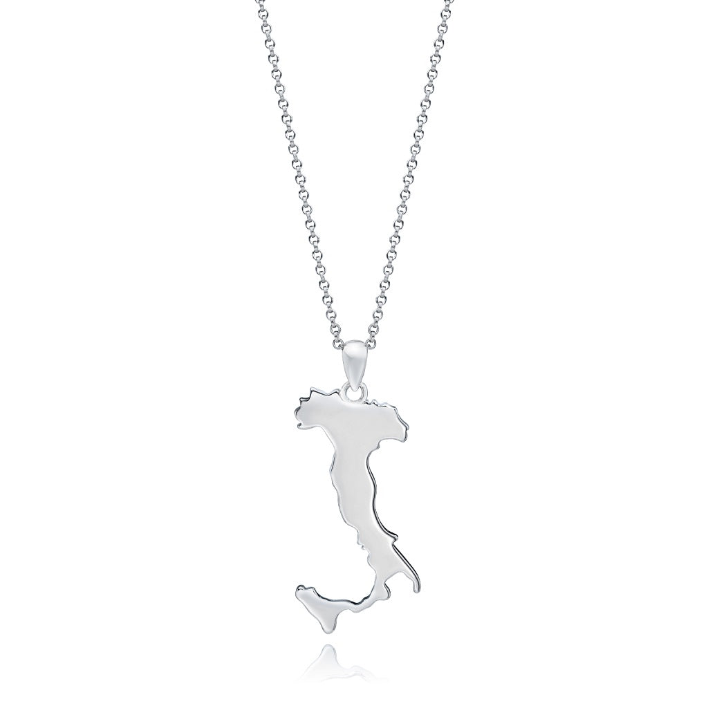 "Italy" Pendant in .925 Sterling Silver