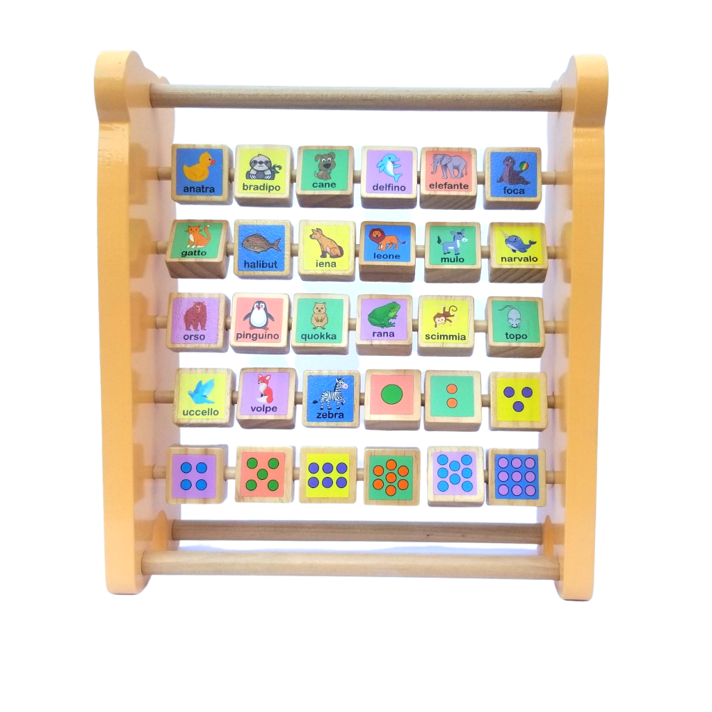 Abacus Toy in Italian