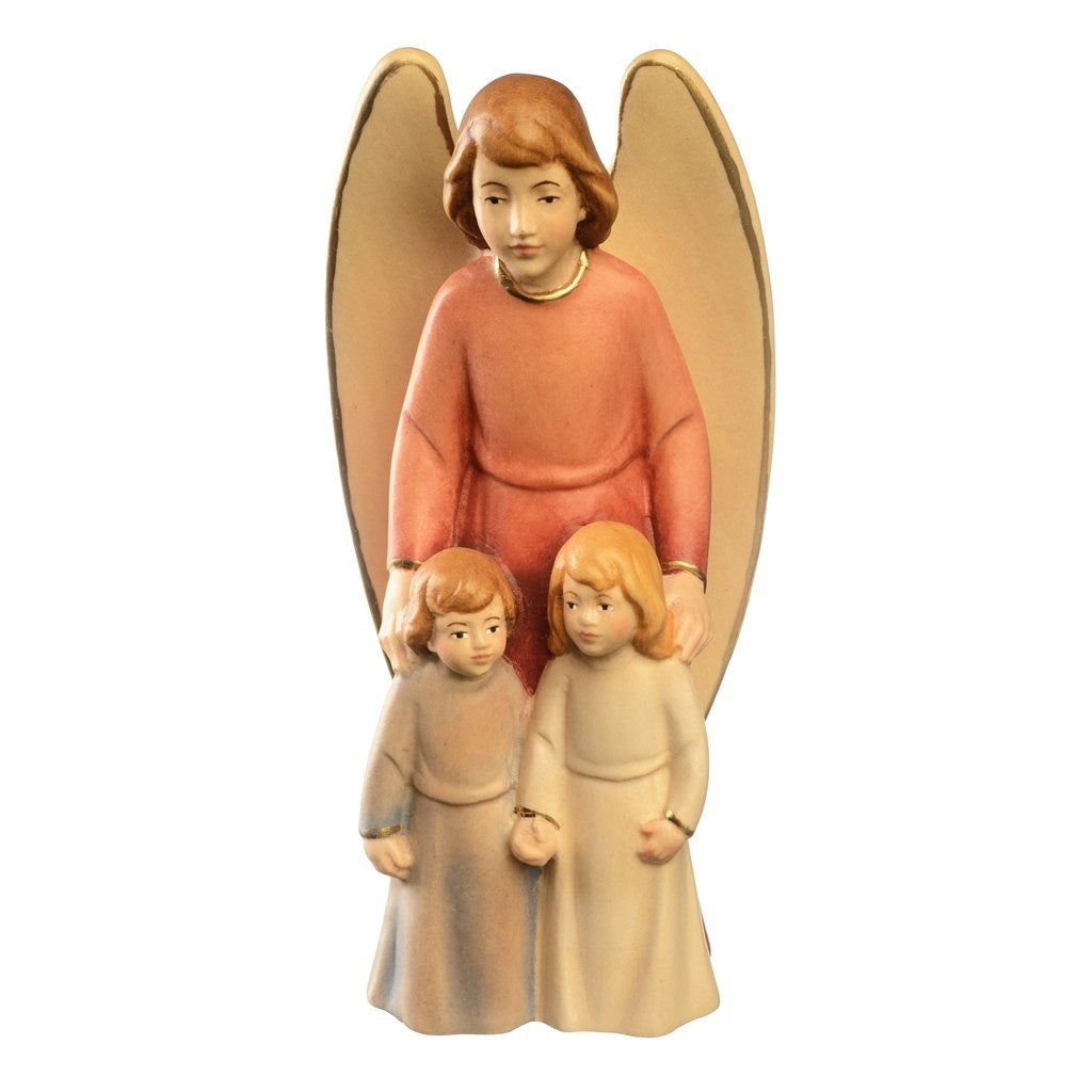 From Italy! Wooden Guardian Angel statue