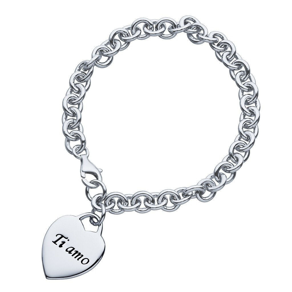 Heart-Tag "Ti amo" Bracelet