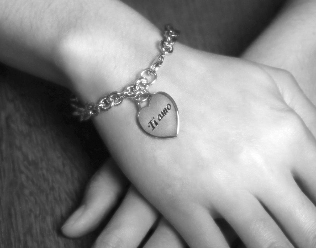 Heart-Tag "Ti amo" Bracelet