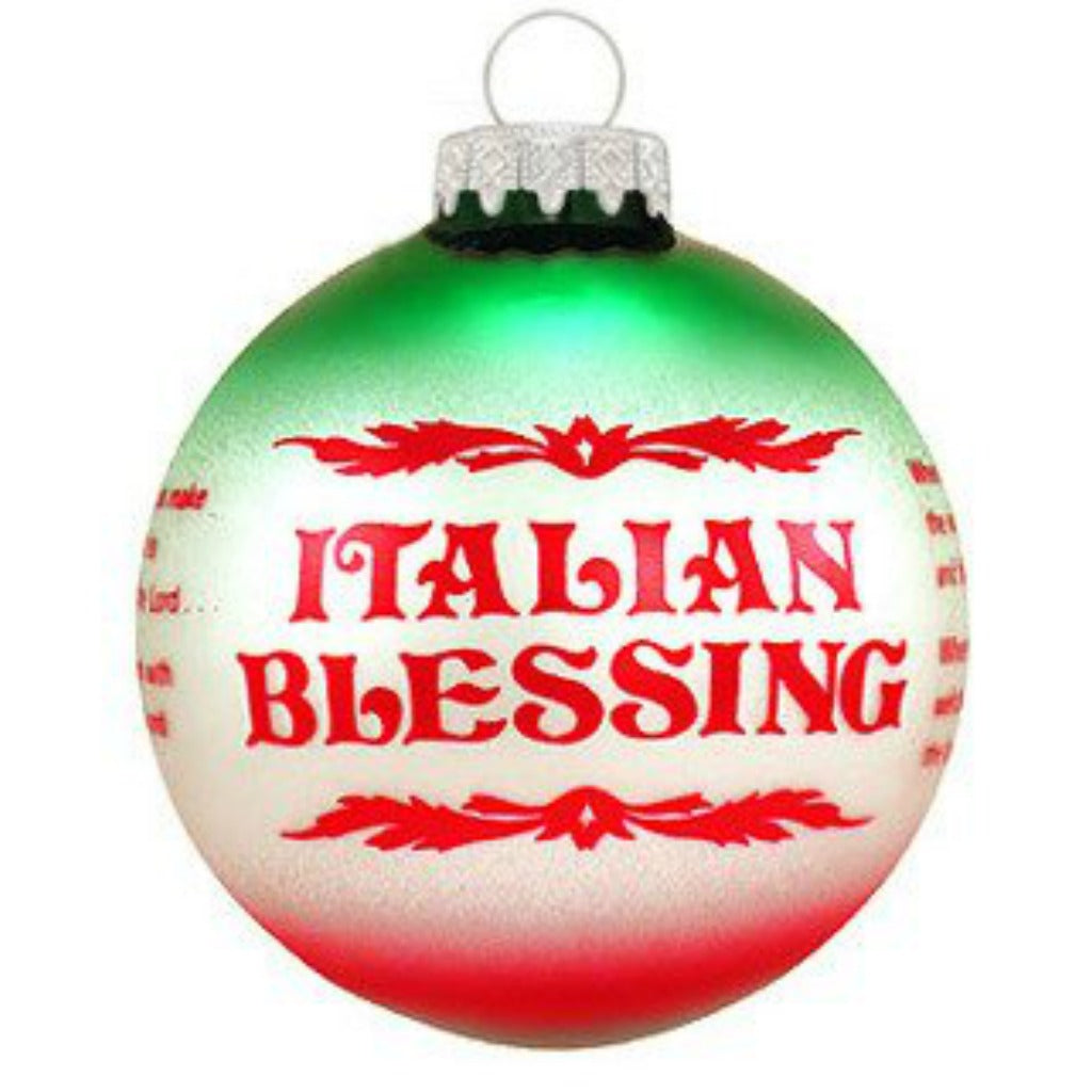 Italian Blessing Ornament