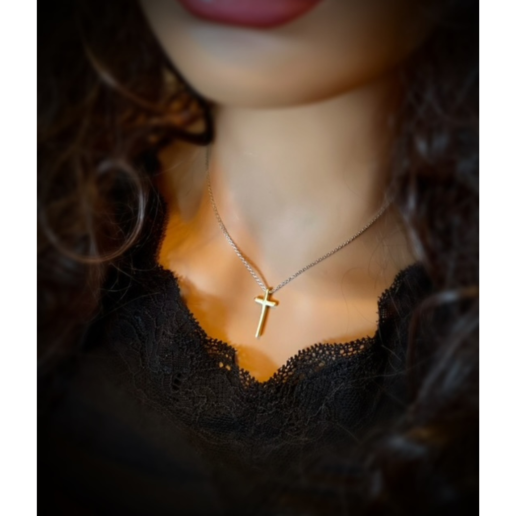 Italian Gold 14K Cross Necklace - ShopStyle