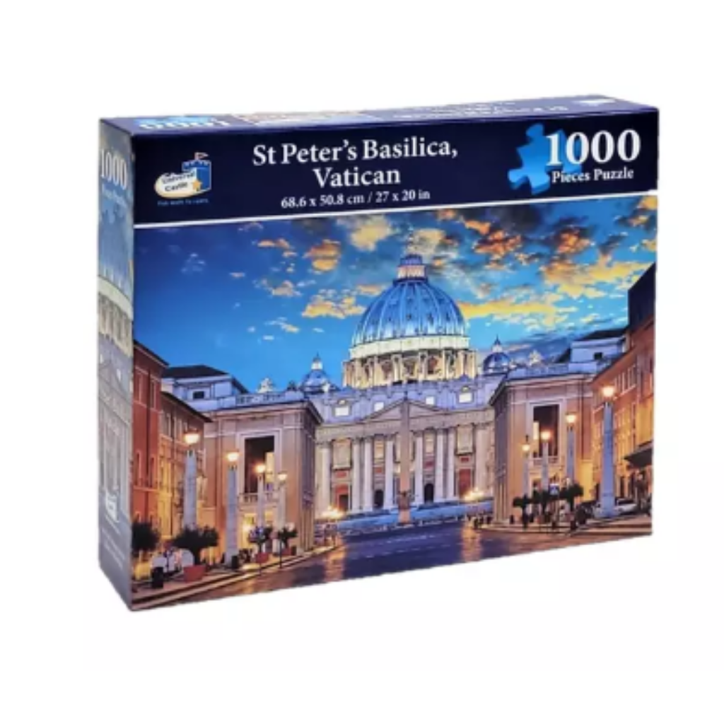 St Peter's Basilica in Rome Jigsaw Puzzle - 1000 pieces