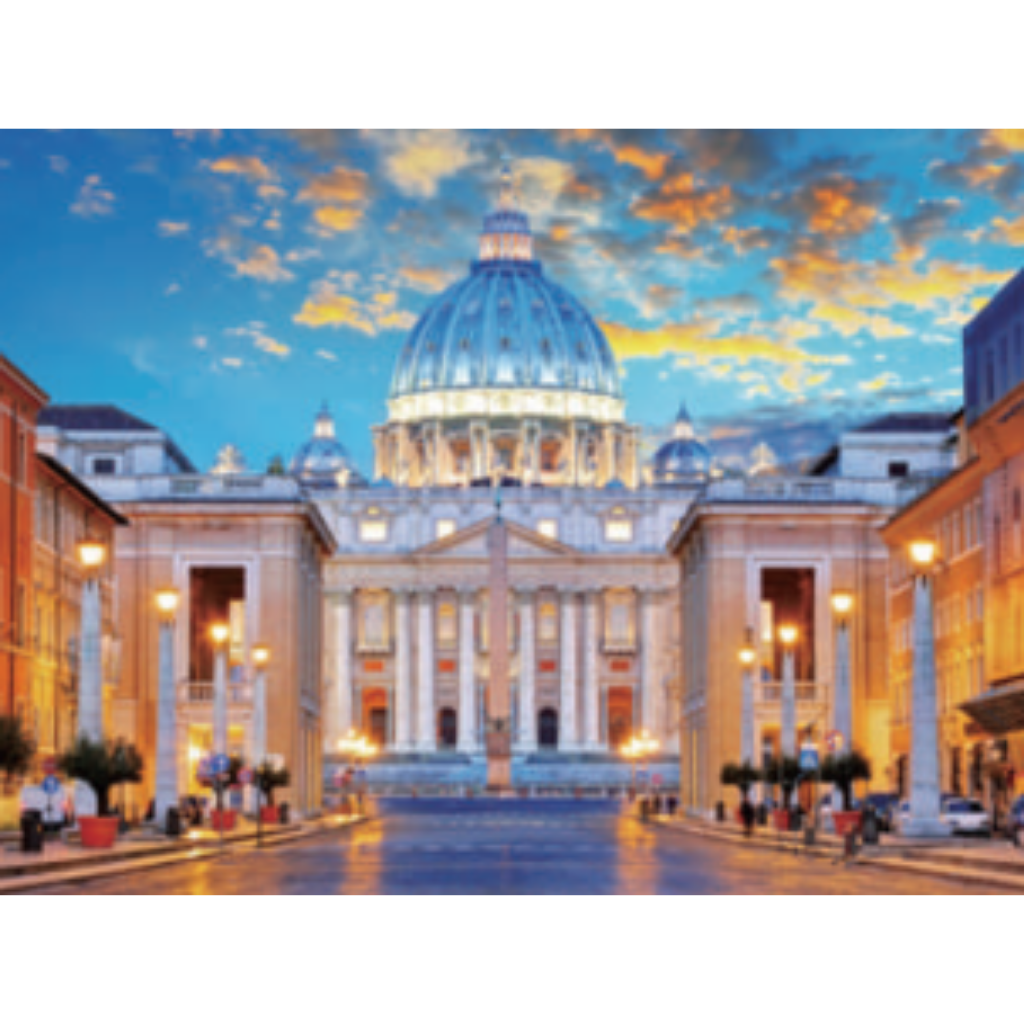 St Peter's Basilica in Rome Jigsaw Puzzle - 1000 pieces
